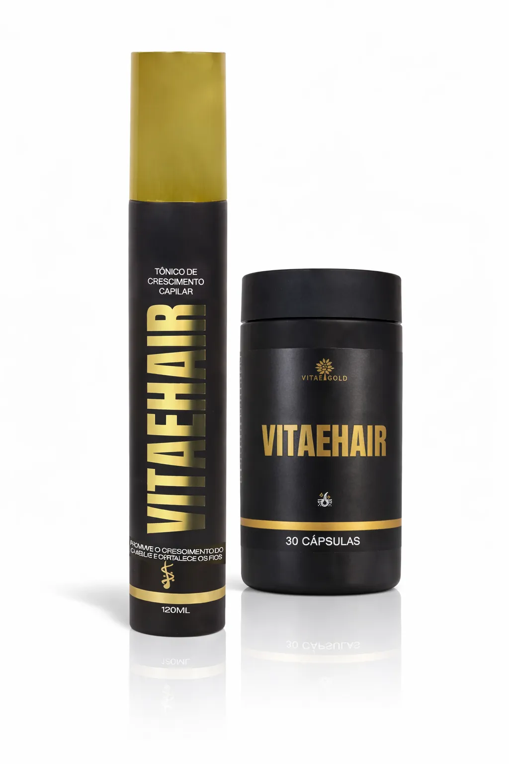 Kit VitaeHair Completo - Tônico + Cápsulas